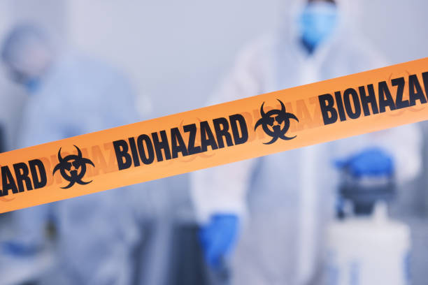 Professional Blood Cleanup technician working in Camden, NJ